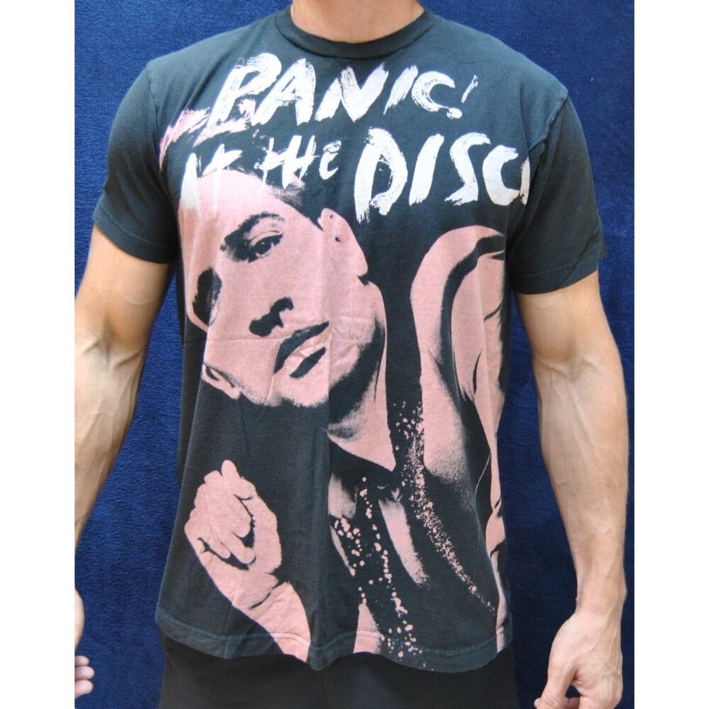 Panic! At the Disco Large Black Short Sleeve Shirt